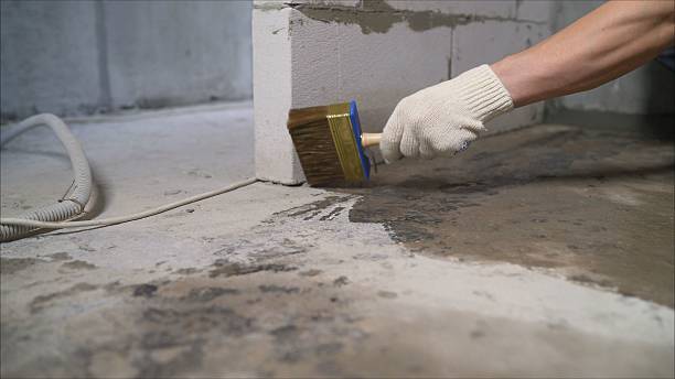 SJ Waterproofing Pros Interior Drainage System coverage map for Winfield, KS and surrounding area